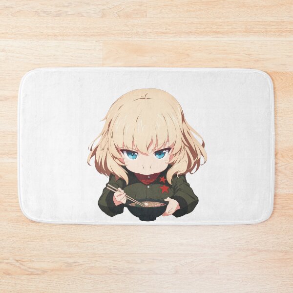 Item preview, Katyusha Girls und Panzer Anime Chibi Pouty Ramen Girl designed and sold by 108Recordings.