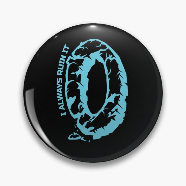 Item preview, I ALWAYS RUIN IT (blue) designed and sold by SemiDiscreetFLR.