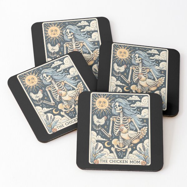 Item preview, The Chicken Mom Tarot Card designed and sold by GuyWithtPie.
