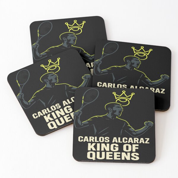 Item preview, Carlos Alcaraz King of Queens U.S. Open 2025 Champion Tennis T-Shirt designed and sold by POD DYNASTY.