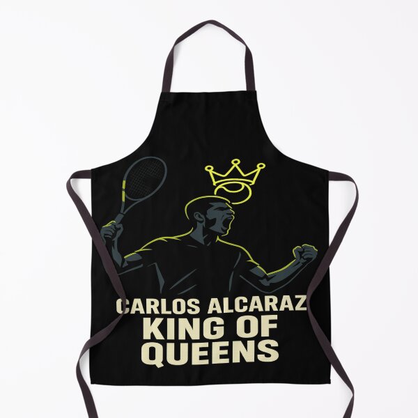Item preview, Carlos Alcaraz King of Queens U.S. Open 2025 Champion Tennis T-Shirt designed and sold by POD DYNASTY | Original Print On Demand T-Shirt Graphics.