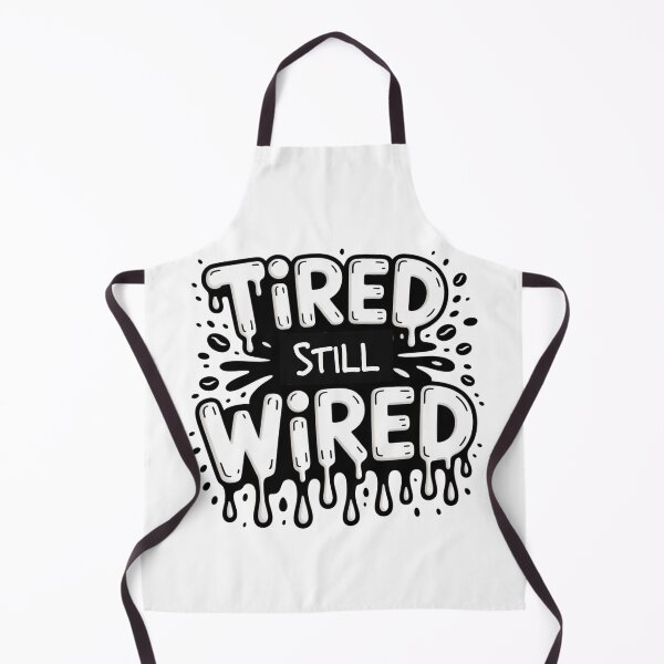Item preview, Tired Still Wired - Funny Sleepy Not Tired Classic T-Shirt designed and sold by freshwear design.