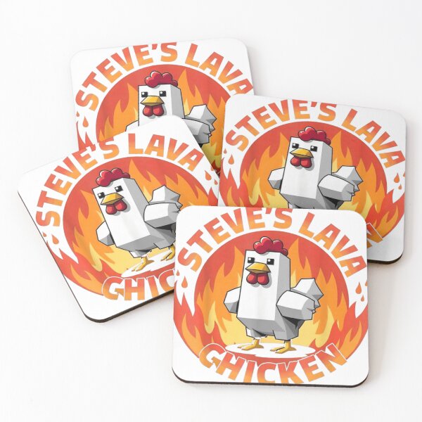 Item preview, Lava Chicken Miners Meme designed and sold by Charloejohns.