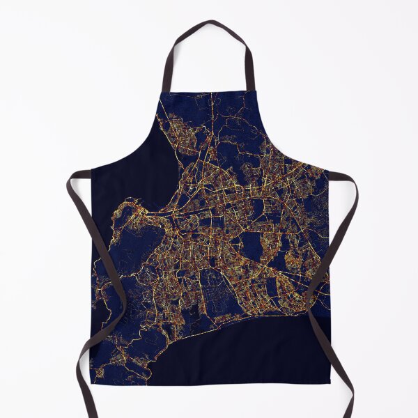 Item preview, Cape Town, South Africa Map - City At Night designed and sold by deMAP.