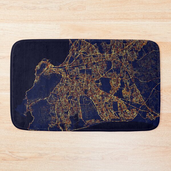 Item preview, Cape Town, South Africa Map - City At Night designed and sold by deMAP.
