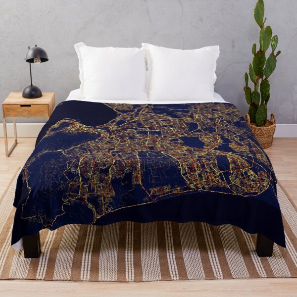 Item preview, Cape Town, South Africa Map - City At Night designed and sold by deMAP.