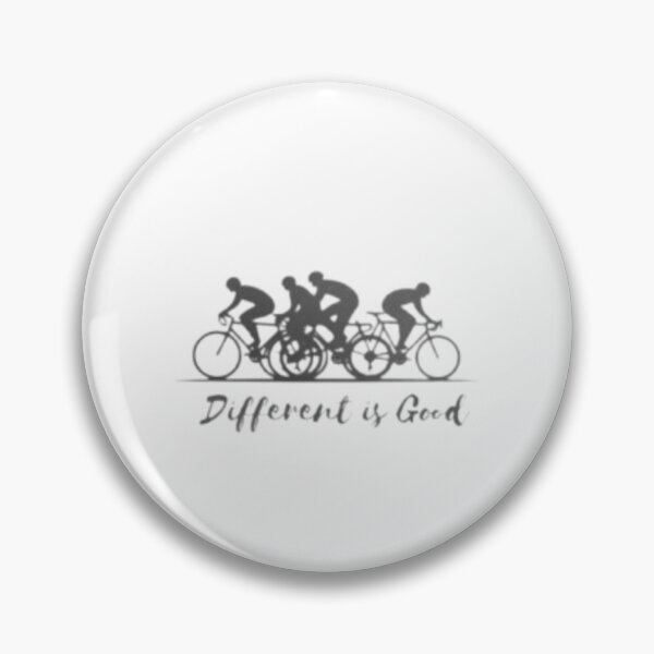 Item preview, Everyone follows the same direction, but one rides against the flow. Different is good_Text designed and sold by Aariq.