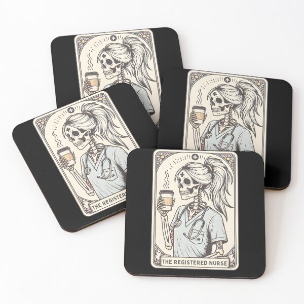 Item preview, The Registered Nurse Tarot Card designed and sold by GuyWithtPie.