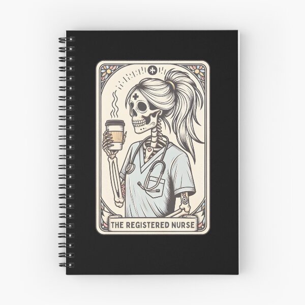 Item preview, The Registered Nurse Tarot Card designed and sold by GuyWithtPie.