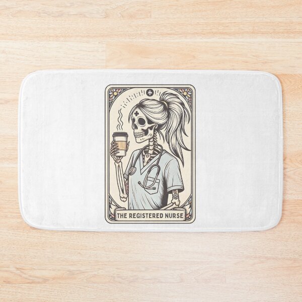 Item preview, The Registered Nurse Tarot Card designed and sold by GuyWithtPie.