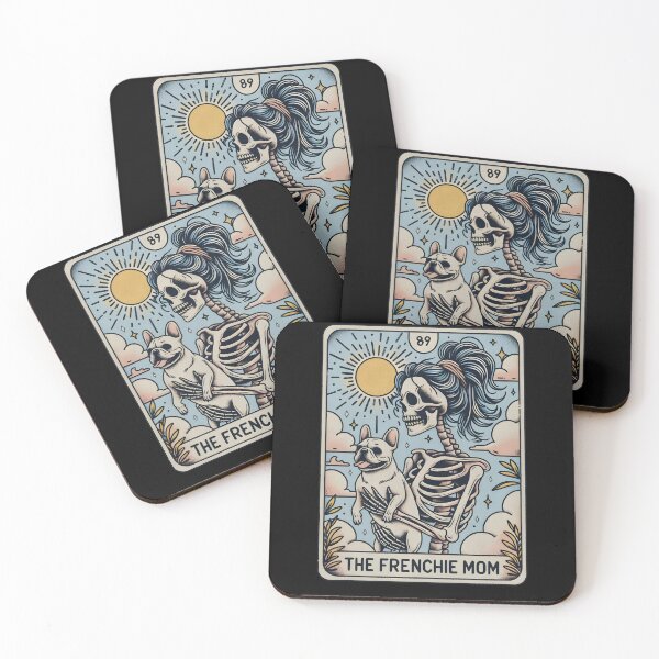 Item preview, The Frenchie Mom Tarot Card designed and sold by GuyWithtPie.