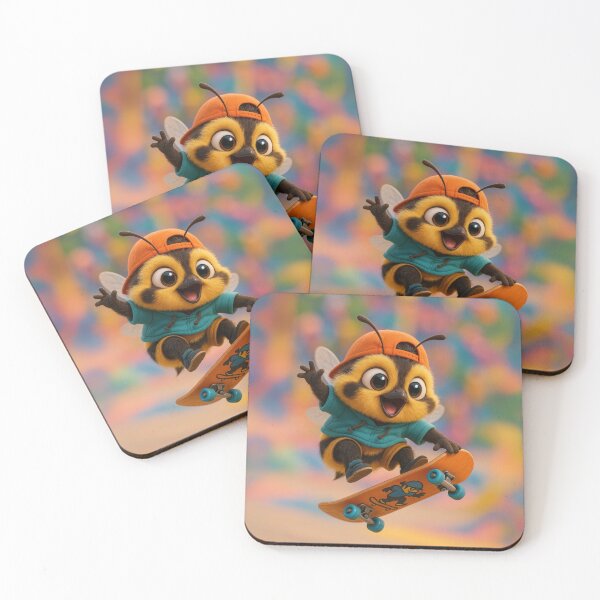 Item preview, Skater Field Cuckoo Bumblebee designed and sold by Sillytoe.