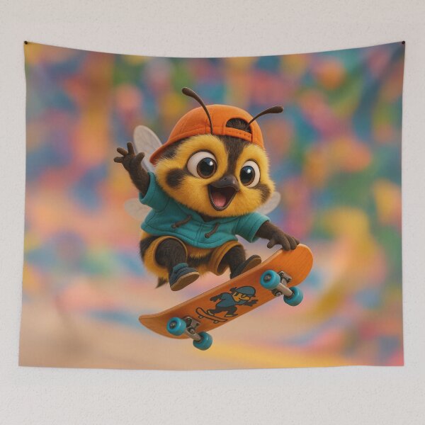 Item preview, Skater Field Cuckoo Bumblebee designed and sold by Sillytoe.