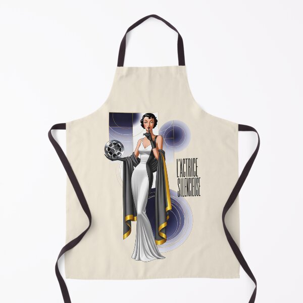 Item preview, After Erté - L'ACTRICE SILENCIEUSE (The Silent Actress) designed and sold by elektronen.