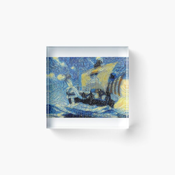 Item preview,  One Piece Going Merry  Flying Lamb Starry Night designed and sold by Tianaang.