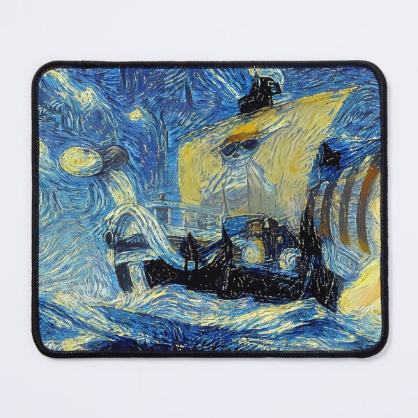Item preview, One Piece Going Merry Flying Lamb Starry Night designed and sold by Tianaang.