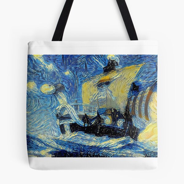 Item preview,  One Piece Going Merry  Flying Lamb Starry Night designed and sold by Tianaang.