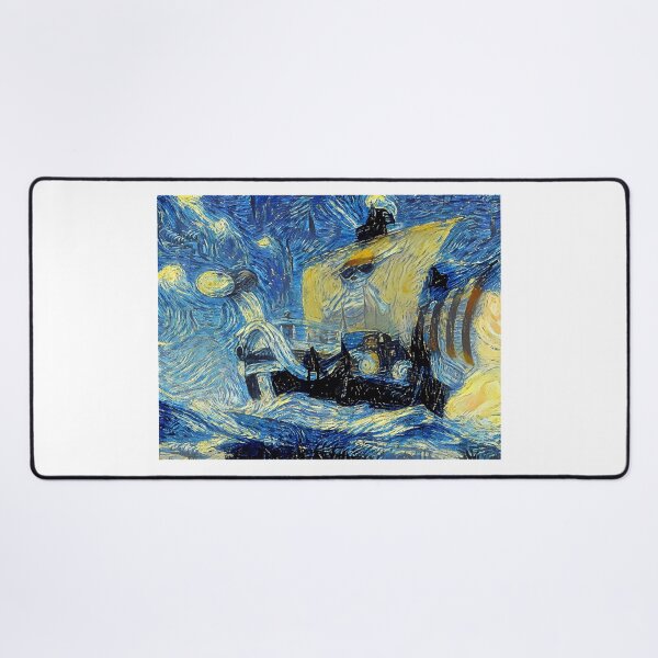 Item preview,  One Piece Going Merry  Flying Lamb Starry Night designed and sold by Tianaang.