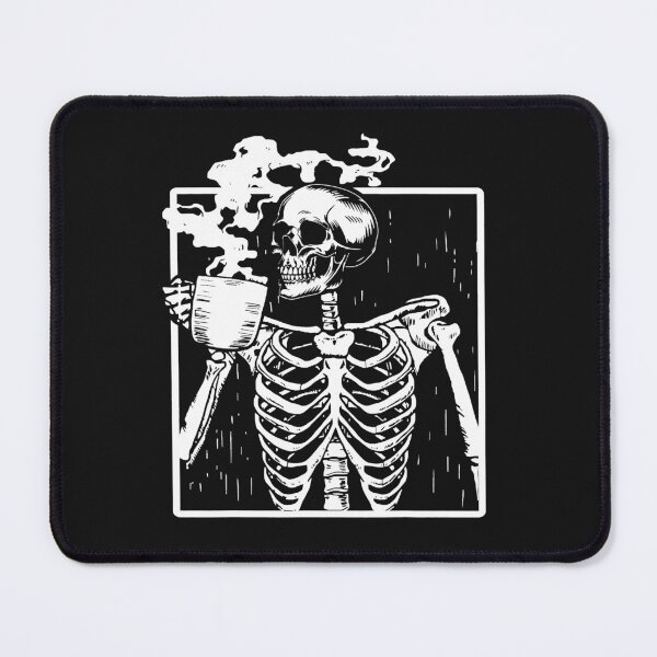Item preview, Funny Skeleton Drinking Coffee Caffeine Lover designed and sold by ZboncakReba.