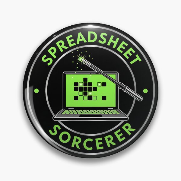 Item preview, Spreadsheet Sorcerer : Unleash Your Data Magic Classic T-Shirt designed and sold by FestivityFinds.