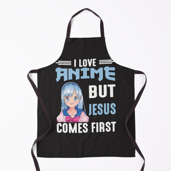 Item preview, I-Love-Anime-But-Jesus-Comes-First designed and sold by tsougoyjr.