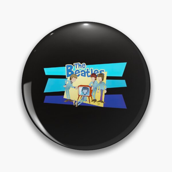 Item preview, Arte de dibujos animados de los Beatles Groovy designed and sold by JamesMcgee7.