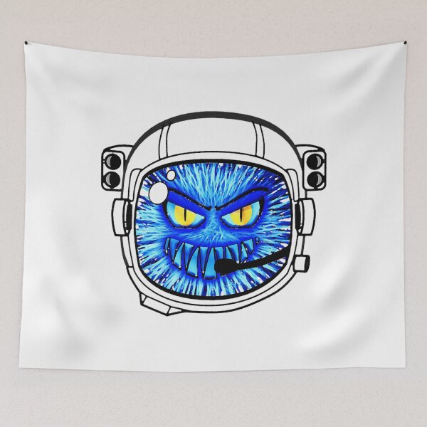 Item preview, The Alien Astronaut designed and sold by gufonikepplec.