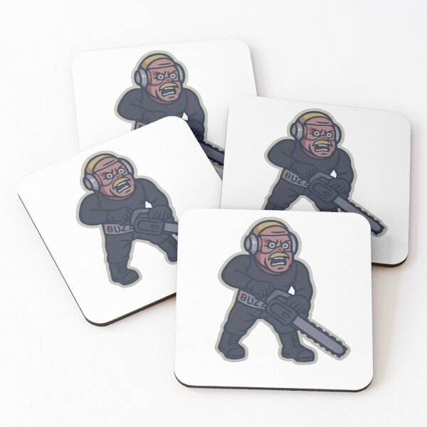 Item preview, The Running Man Cuties - Buzzsaw designed and sold by CleverCulture.