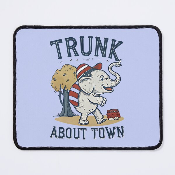 Item preview, Trunk About Town: Vintage Elephant in Fancy Attire designed and sold by Artiviose.