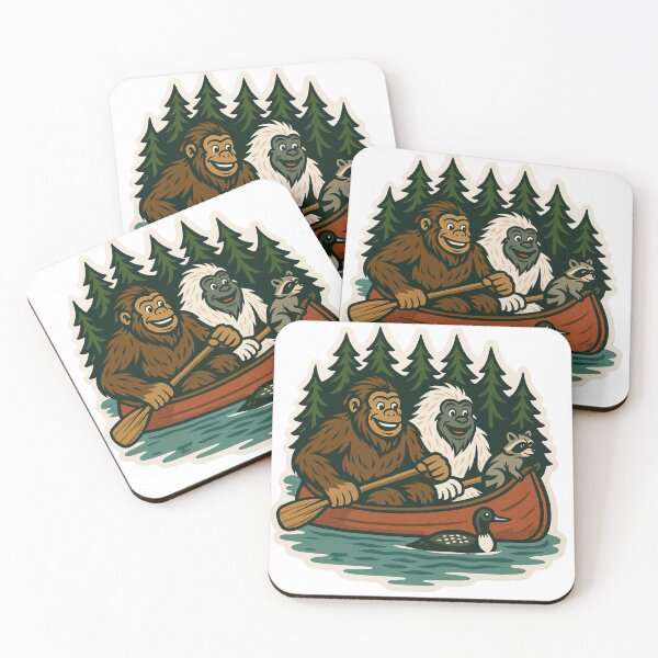 Item preview, Big Foot & Yeti Canoe Ride designed and sold by ebrawne.