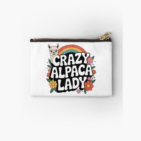 Item preview, Crazy Alpaca Lady designed and sold by graphic-genie.