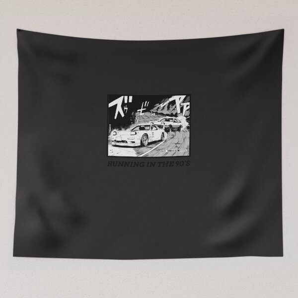 Item preview, Initial-D-Manga-Running-In-The-90'S-Ae86-Vs-Rx7 designed and sold by tsougoyjr.