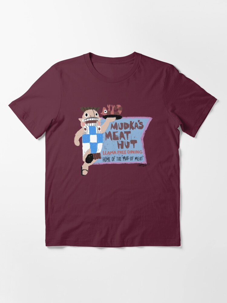 Alternate view of Mudka's Meat Hut Essential T-Shirt