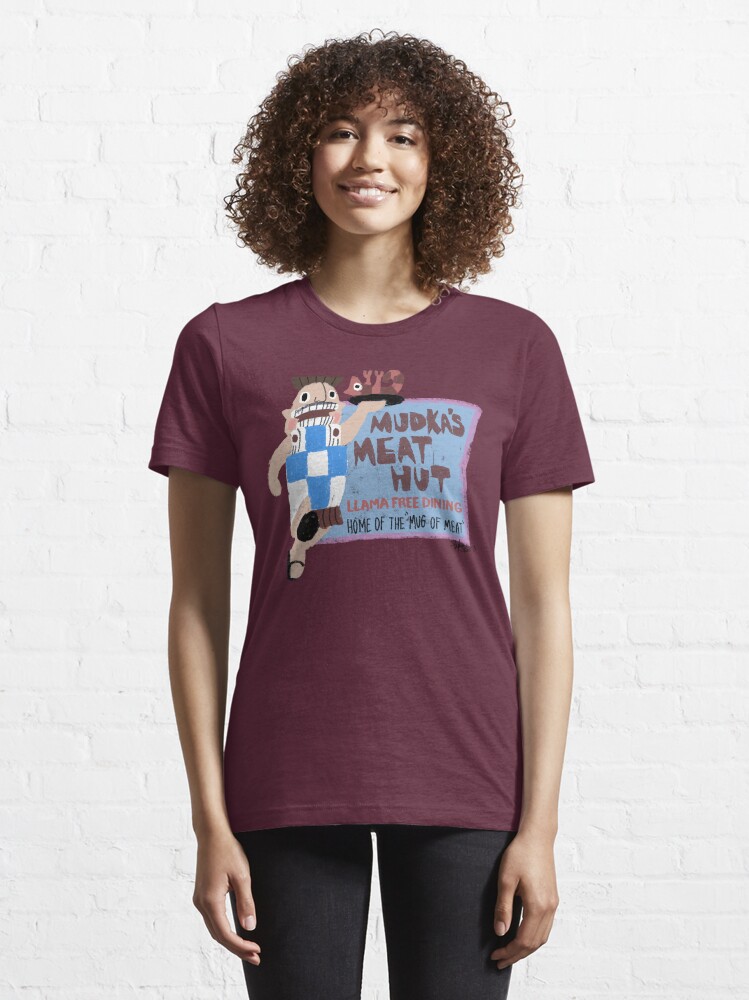 Alternate view of Mudka's Meat Hut Essential T-Shirt