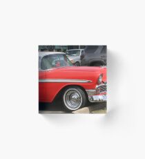 Parked Chevy Acrylic Block