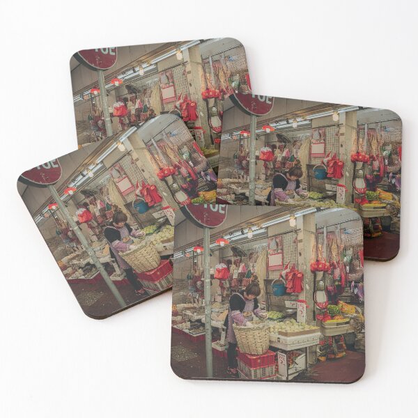 Item preview, Street Market Scene designed and sold by IdleImages.