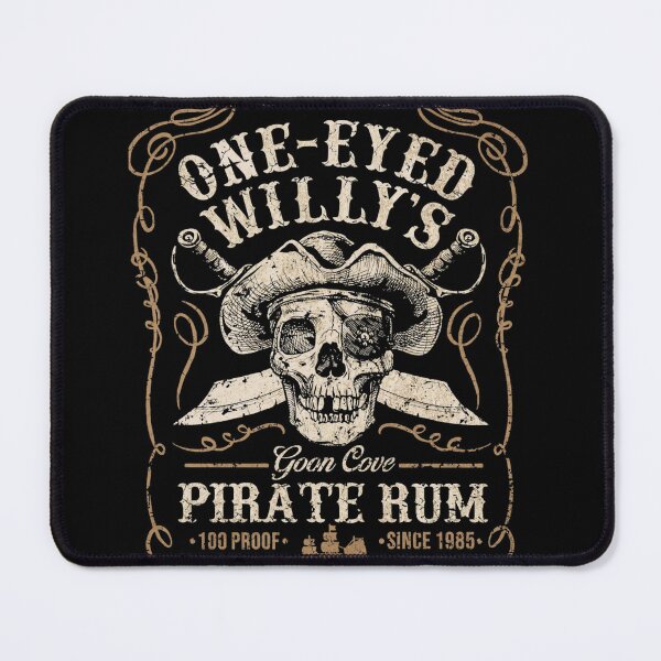 Item preview, One Eyed Willy'S Goon Cove Pirate Rum designed and sold by dinahvwcsophie.
