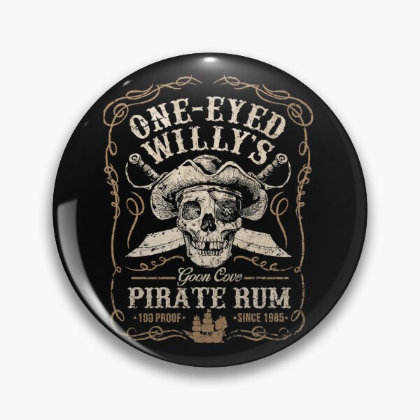 Item preview, Ron pirata Goon Cove de One Eyed Willy's designed and sold by dinahvwcsophie.