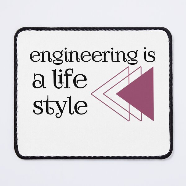 Item preview, Engineering Is a Lifestyle designed and sold by Roova-art.