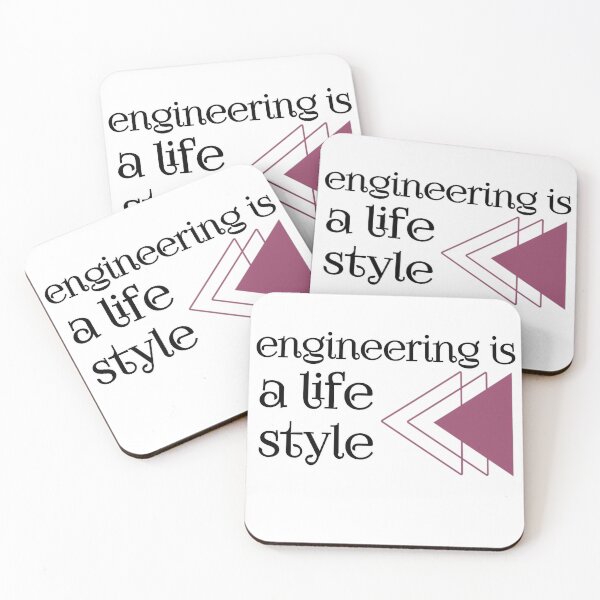 Item preview, Engineering Is a Lifestyle designed and sold by Roova-art.