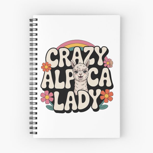 Item preview, Crazy Alpaca Lady designed and sold by graphic-genie.