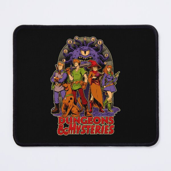 Item preview, Dungeons And Mysteries Rpg Vintage Dog Cartoon designed and sold by AnettAlbers.