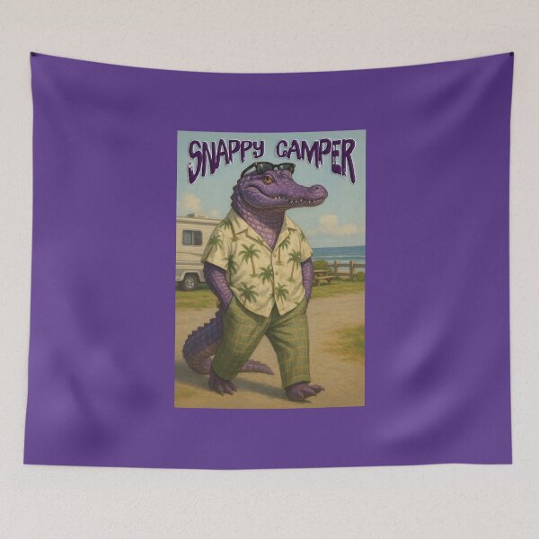 Item preview, Snappy Camper designed and sold by Tridentulus.