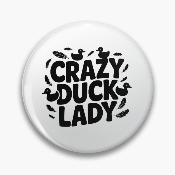 Item preview, Crazy Duck Lady designed and sold by graphic-genie.