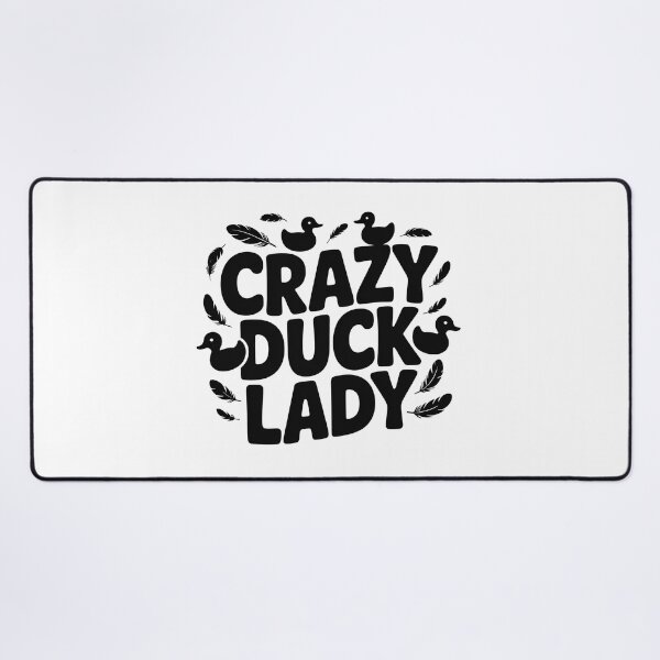 Item preview, Crazy Duck Lady designed and sold by graphic-genie.