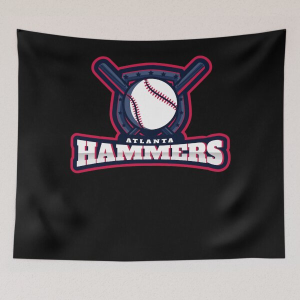 Item preview, Atlanta Hammers Baseball Team Logo designed and sold by JosephVenezia.