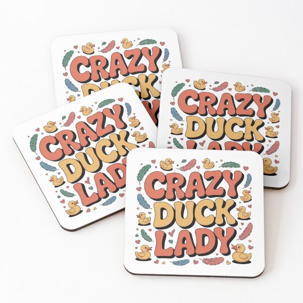 Item preview, Crazy Duck Lady designed and sold by graphic-genie.