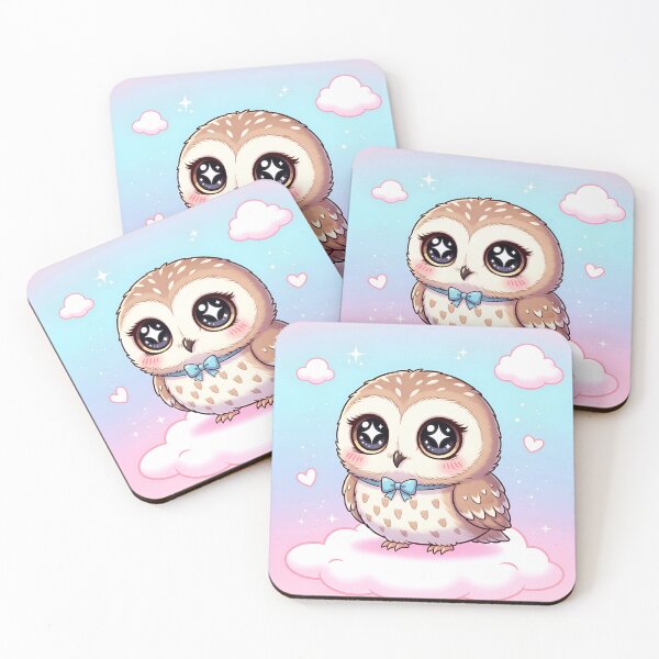 Item preview, Dreamy Kawaii Owl designed and sold by EsenciaZen.