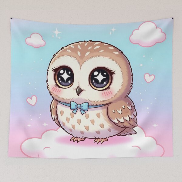 Item preview, Dreamy Kawaii Owl designed and sold by EsenciaZen.