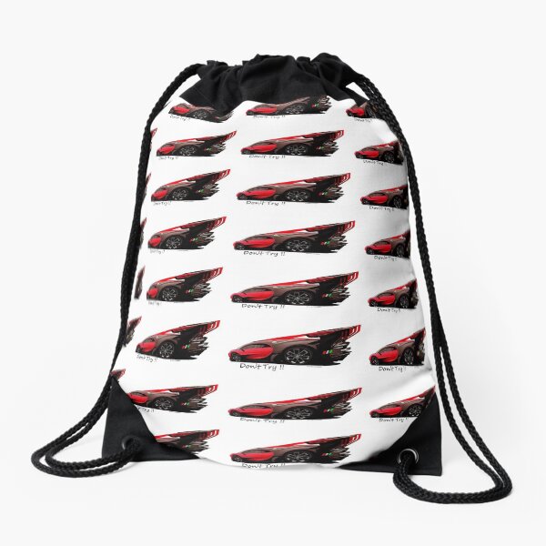 Extreme Excessive Car Art Drawstring Bag